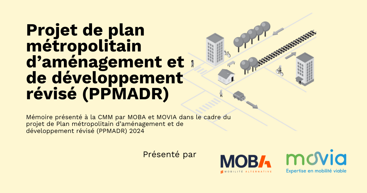 Mémoire : Plan de mobilité urbaine