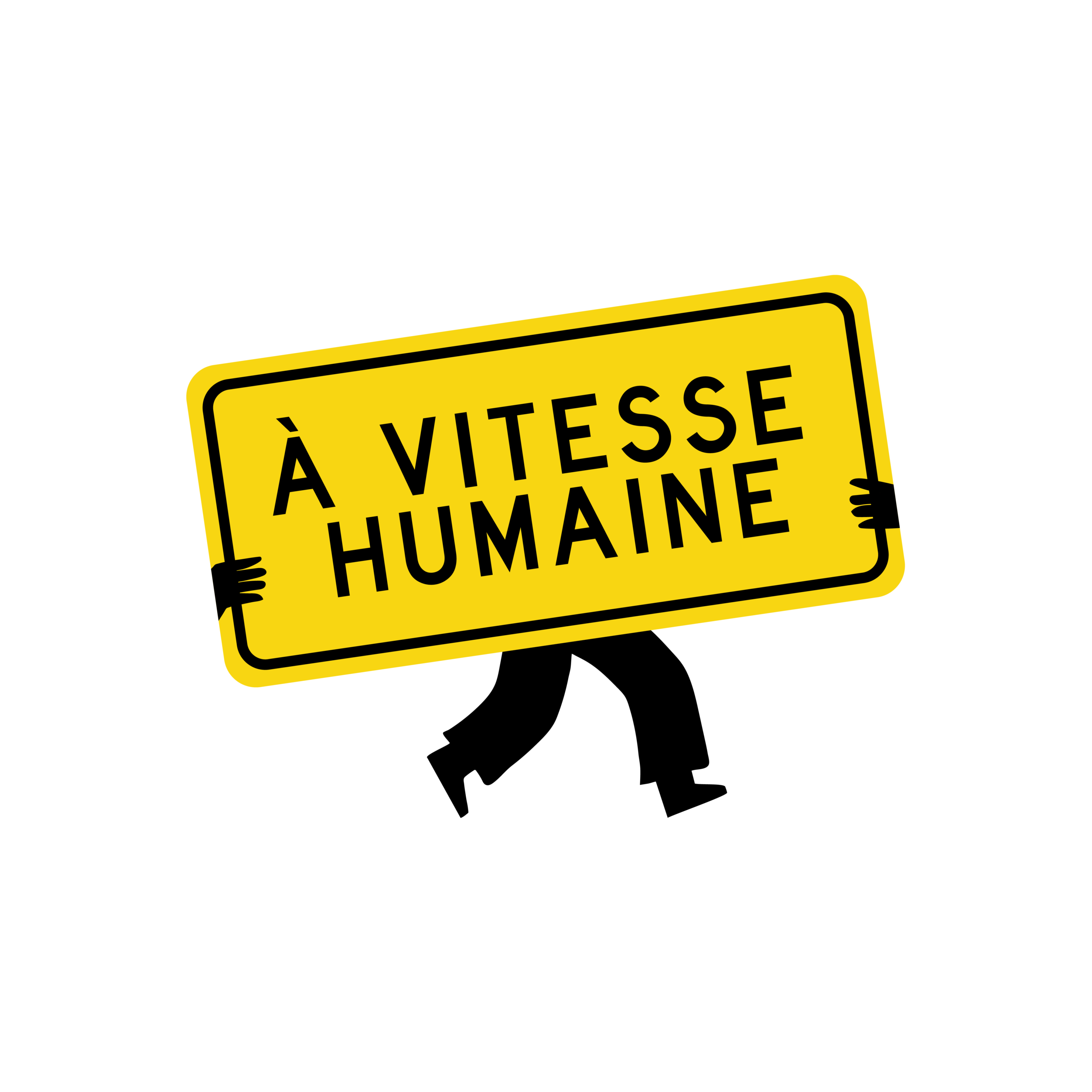 À vitesse humaine, le bon réflexe, c’est de ralentir
