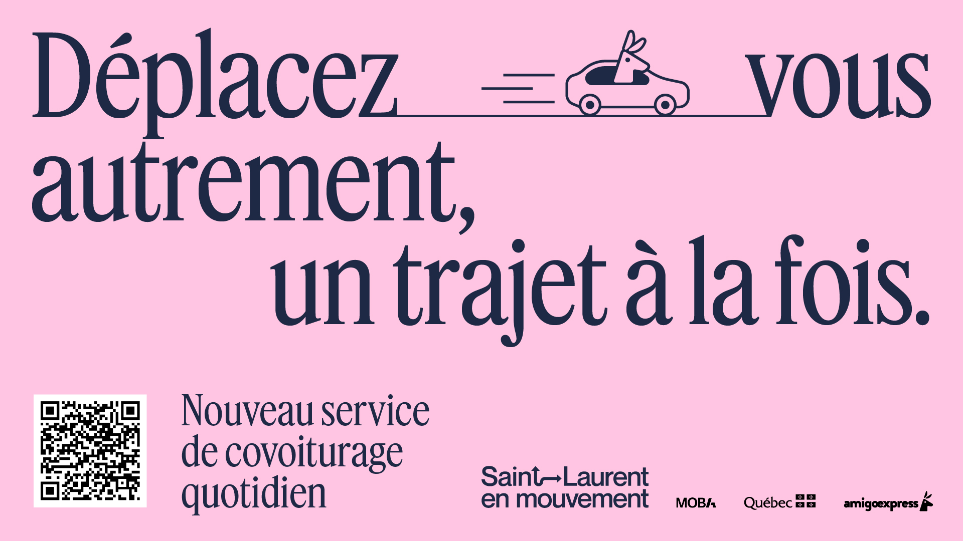 Déplacez-vous autrement, un trajet à la fois